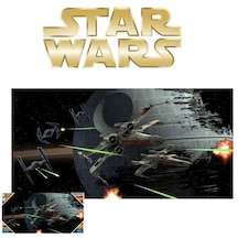 Star Wars Tie Fighter Vs. X-wing Glass Poster
