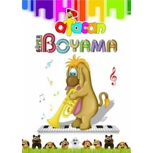 Ata Yayıncılık Afacan Süper Boyama (10'Lu Kitap)