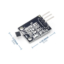 Manyetik Alan Algılayıcı Hall Effect Sensörü KY-003 4.5V to 24V