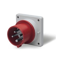 Scame IP44 Makine Fişi (Düz) 4  x  16 A (2P+E) Trifaze
