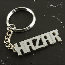 Hazar - 525 - - Edntrend - İsimli Anahtarlık Çok Renkli