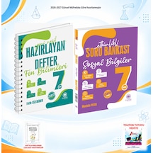 Çanta Yayınları 2026-2027 7. Sınıf Tüm Dersler 2 Kitap Sos Soru/fen Defter Set