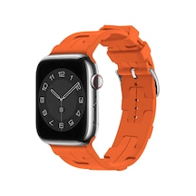 Mobilteam Watch 40mm Krd-92 Uyumlu Kordon-turuncu