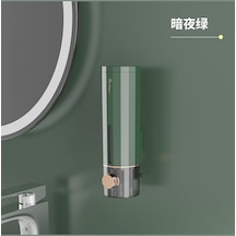 Green-450ml Manuel Duvara Monte Banyo Sıvı Sabunluk Yıkama El Dezenfektanı Aile El Duş Jeli Banyo Aksesuarları