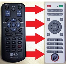 LG Uyumlu Mkj50025104 Hs201 Usb Hdmi Hs102G Usb Hdmi Projeksiyon Kumanda