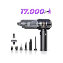 17.000pa Güçlü Vakumlu 9in1 Araç İçi Üflemeli Süpürge / 6000mah /