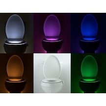 Dekor Işık için Sensörlü 8 Renk Klozet Işığı
