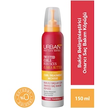 Urban Care Hibiscus & Shea Butter Bukleli Saçlar İçin Onarıcı Saç Bakım Köpüğü 150 ML
