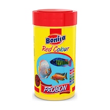 Red Colour Probon Tropikal Balık Yemi Kırmızı Granül Yem Tekli Paket