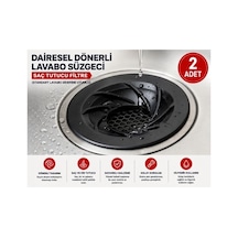 Urartu 3d Süzgeçli, Yuvarlak Ve Kıvrımlı Desenli Lavabo Gideri Model:hbcv0000gıı7ku