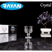 Rayan Crystal 6'lı Kahve Yanı Bardak