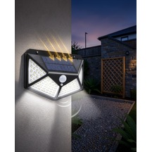 Solar Bahçe Lambası 100 Led Uuczzyx100ledışık-1