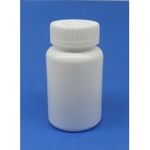 Numune İlaç Tarım Ecza Tablet Hap Şişesi Kutusu Çocuk Kilitli Bastır Çevir Kapak 150 ML