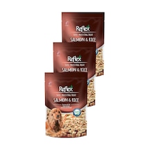 Semi Moist Somonlu Ve Pirinçli Köpek Ödül Maması 150 Gr Üçlü Paket