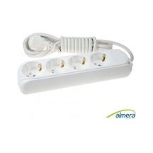 Almera 4lü 3mt Topraklı Priz