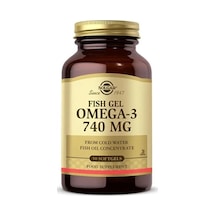 Solgar Fish Gel Omega-3 740 mg 50 Softgel Kapsül
