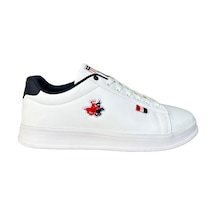 Erkek Sneakers Günlük Spor Ayakkabı Beyaz-lacivert-beyaz - Lacivert Beyaz - Lacivert