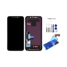 Tkgz Apple Uyumlu iPhone Xr Lcd Ekran Dokunmatik -a- Kalite Gx Marka + Tamir Seti + Toz Bantı