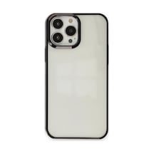 Apple iPhone  Uyumlu - 13 Pro Max Kılıf Element Silikon - Siyah