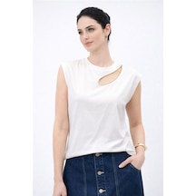 Fashion Friends Kadın Bluz 26y0165k1 Ekru