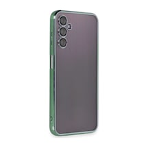 Samsung Galaxy Uyumlu A14 4g - Kılıf Razer Lensli Silikon - Yeşil