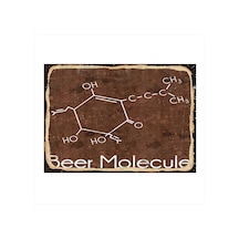 Bedeko Bira Molekül Art Mdf Tablo 35 Cm X 50 Cm