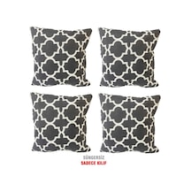 Kırlent Yastık Kılıfı Vip Kılıf 4 Adet-43X43 Cm(Büyük Karaçatı) (525115825)