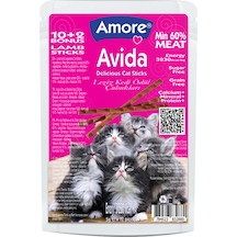 Amore Avita Kuzu Etli ve Sebzeli Kedi Ödül Çubuğu 12 Adet
