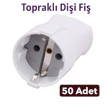 Yeşim Topraklı Dişi Fiş 50 Adet