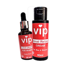 Vip An.al Relax Cream + Love Drops For Women