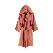 Pamuklu Müslin Bornoz Havuz, Plaj, Banyo Kapşonlu Kız - Erkek Çocuk Kimono, Panço, Plaj Havlusu, Kapüşonlu 0 - 1 Yaş