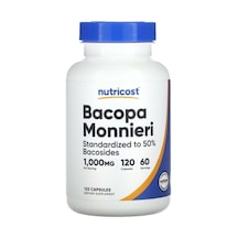 Nutricost Bacopa Monnieri 1000 Mg 120 Kapsül.usa Menşei.dmmedicine'den