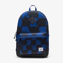 Herschel Heritage Checkered Çocuk Siyah/mavi Sırt Çantası 11576 Siyah