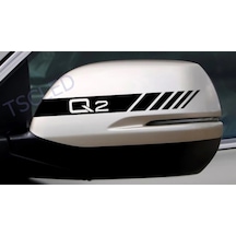 Q2 Ayna Sticker Audi Oto Araba Sticker