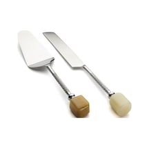 Mikasa Moor Rayn Gümüş 2li Kek Servis Seti P327.802068