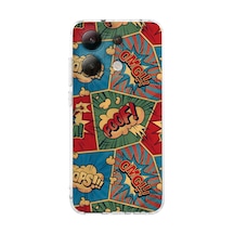 Xiaomi Redmi Note 13 Uyumlu Desen107 Çok Renkli