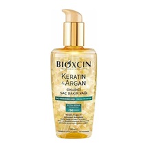 Bioxcin Keratin &amp Argan Onarıcı Saç Bakım Yağı, 150 Ml, Yıpranmış Ve Hasar Görmüş Saçlar