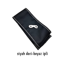 Beyaz Ipli Dikme Direksiyon Kılıfı Dikişli Kokusuz Ölçü Seçenekli