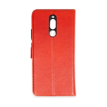 Newface Xiaomi Mi 8 Trend S Plus Kapaklı Kılıf - Kırmızı Kırmızı