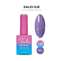 Shelby 10 Ml. A140 Renkli Işıltılı Kalıcı Oje