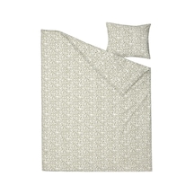 Ikea Sorgmantel Tek Kişilik Nevresim Takımı 150 X 200 Cm Beyaz - Yeşil
