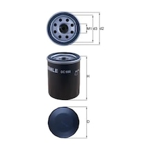 Yağ Filtresi - Fiat Bravo, 500, Panda, Grande Punto, Punto, Doblo, Tipo, Stilo, Seicento, Fiorino, Qubo, Idea, Strada, Linea, Marea, Brava, Palio, Si 11529055