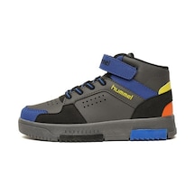 Hummel Courfu Jr 900553-2431 Siyah & Mavi Erkek Çocuk Günlük Spor Ayakkabı Siyah