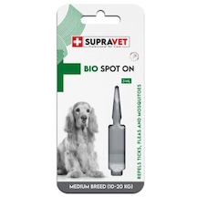 Supravet Orta Irk Köpek Deri Ve Tüy Bakım Dış Parazit Bitkisel Damla Medium Breed 3 Ml