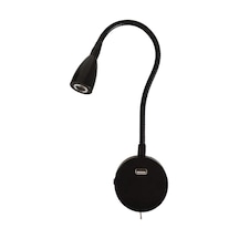 12v Usb Li Okuma Lambası Yat Karavan Marine 3w Led Günışığı