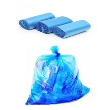Çöp Torbası Orta Boy 55x60 Cm 20'li X 1 Rulo Mavi Çöp Poşeti
