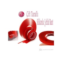 Nkt Kırmızı Çift Taraflı Bant  ( 1,5Cm X 5Mt )  (425170470)