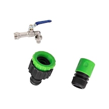 1/2 Hortum Bağlantısı 2 Adet + 2 Adet Musluk Adaptörü