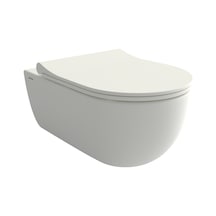 Bocchi V-tondo Rimless Asma Klozet - Mat Beyaz - 1416-002-0128