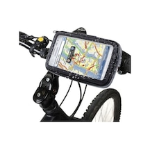 Rogfer Galaxy Note / İ9220 / N7000, Note Iı / N7100, Note Iıı / N9000 Siyah İçin Bisiklet Dağı Ve Su Geçirmez Dokunmatik Kılıf Siyah Siyah